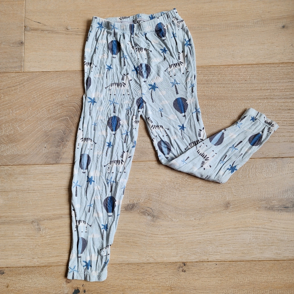 BESTAROO Zebra Pajamas Blue Long Sleeve 2/3T - Picture 4 of 7